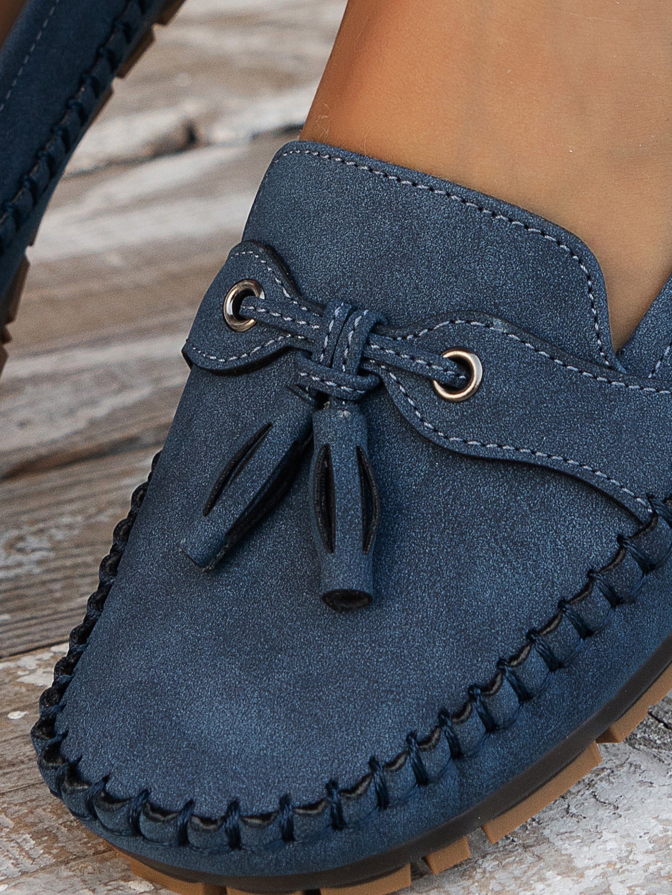 Ingrid - Ortopediska Vintage Loafers