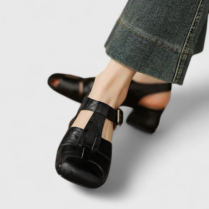 Madilyn | Eleganta lädersandaler