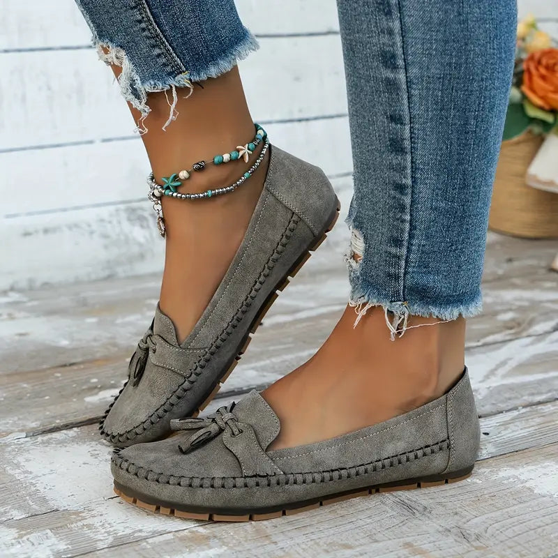Ingrid - Ortopediska Vintage Loafers