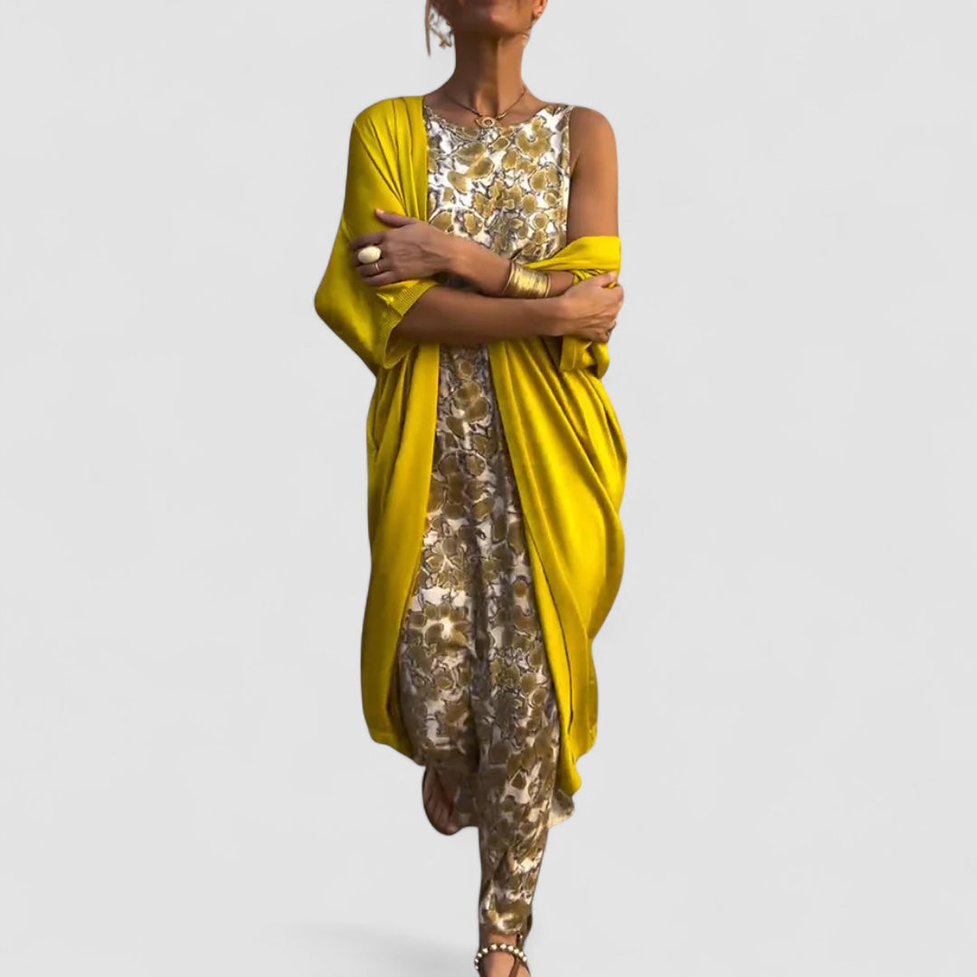 Melanie - Elegant klänning med väst