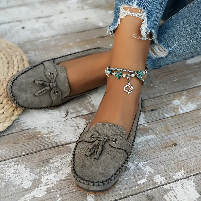 Ingrid - Ortopediska Vintage Loafers