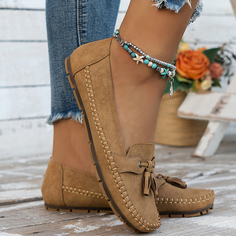 Ingrid - Ortopediska Vintage Loafers
