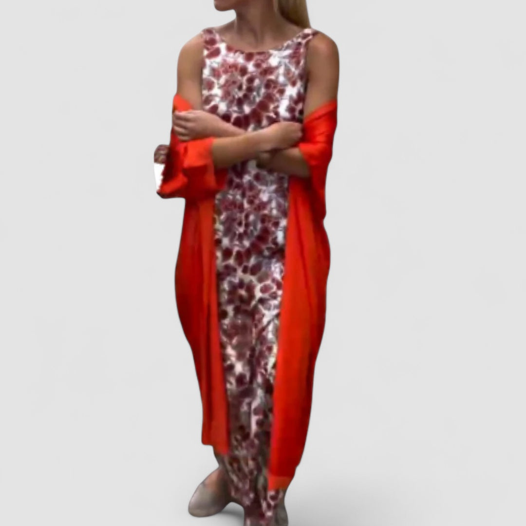 Melanie - Elegant klänning med väst