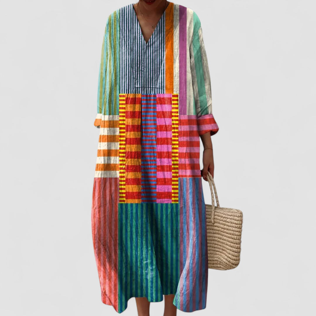 Ottilie - Geometrisk klänning