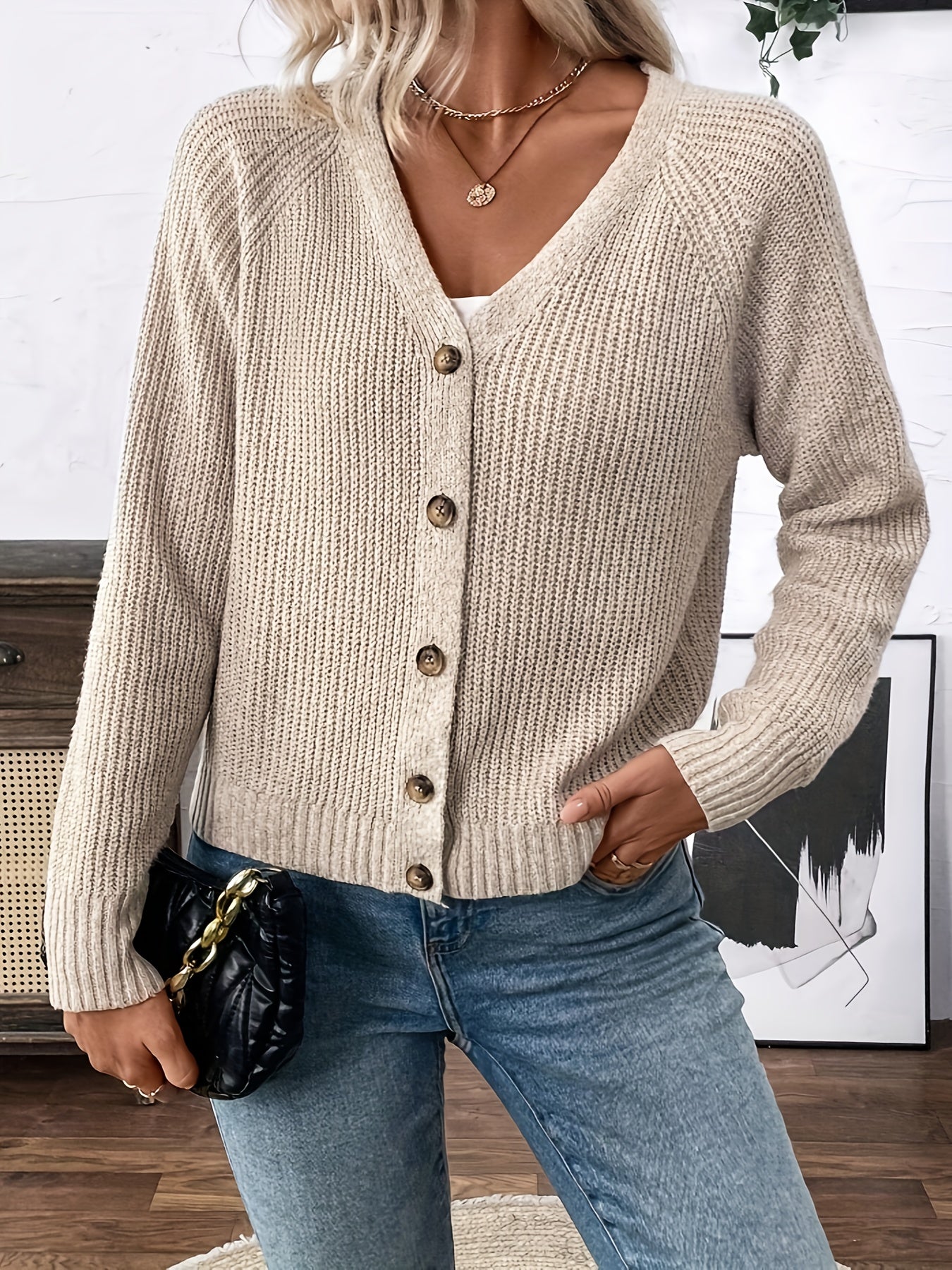 Saga | Sofia™ I Stickad cardigan