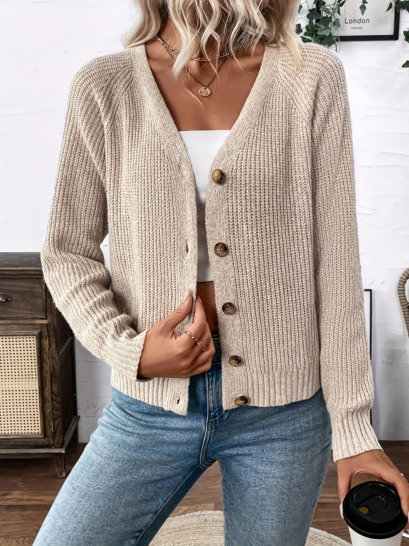 Saga | Sofia™ I Stickad cardigan